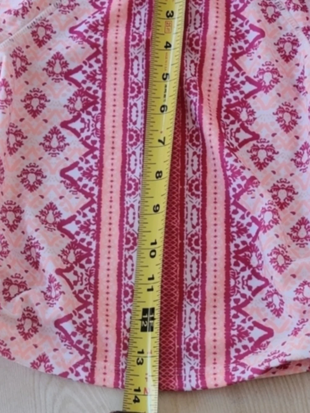 Aqua ET Sol Girls Pink 2 Piece Rash Guard Bikini Bottom Size 4